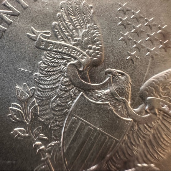 2009 American Silver Eagle $1 • 1 oz .999 Fine Silver • Uncirculated • Toned - Picture 8 of 11